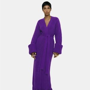 Hanifa Purple Maxi Dress